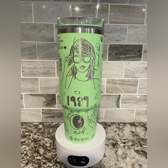 Taylor Swift Stanley Tumbler cup Rose Quartz 40 oz NEW laser engraved pick color - Picture 9 of 15